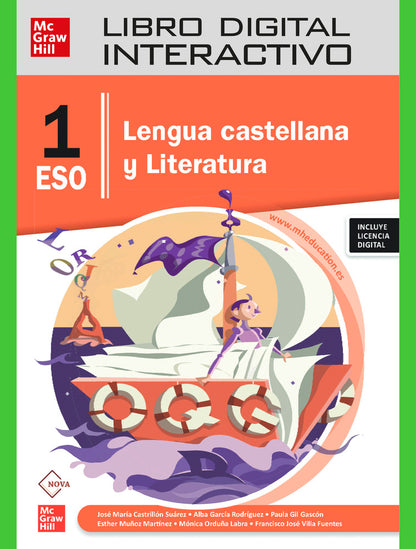 Libro digital interactivo Lengua castellana y Literatura 1.º ESO NOVA