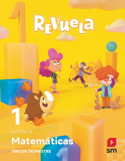 Matemáticas. 1 Primaria. Trimestres Revuela
