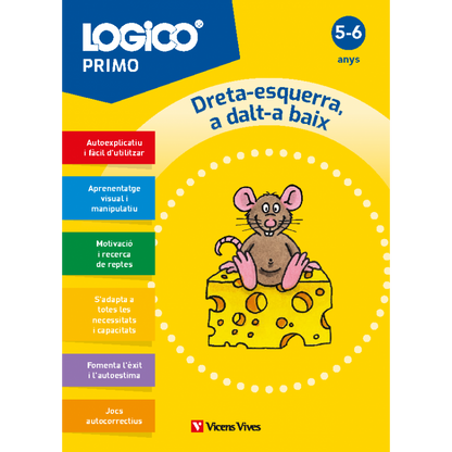Logico Primo. Dreta-esquerra, a dalt-a baix (5-6 anys)
