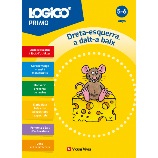 Logico Primo. Dreta-esquerra, a dalt-a baix (5-6 anys)