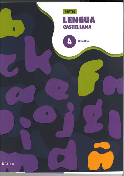 Cuaderno de Lengua castellana 4 Primaria - Reptes
