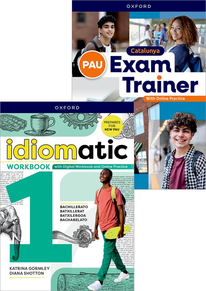 Idiomatic 1 Workbook + Exam Trainer Catalan