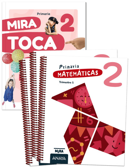 Matemáticas 2. + Mira, toca, siente... las mates 2