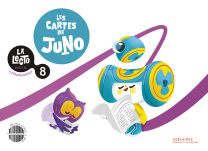 La Lecto - Nivell III: Les cartes de Juno. Quadern 8 - Lletra majúscula