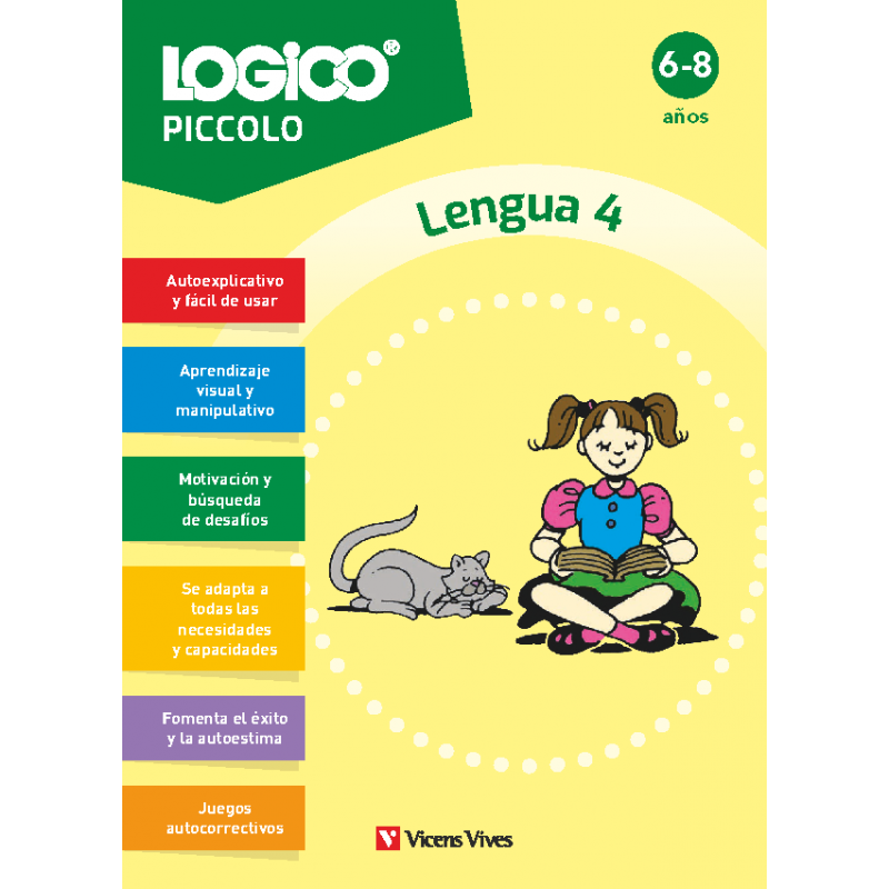 Logico Piccolo. Lengua 4. (6-8 años) 16 fichas