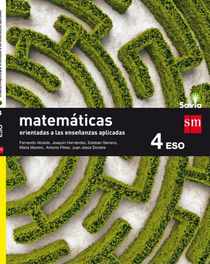 MATEMÁTICAS A (ORIENTADAS A LAS ENSEÑANZAS APLICADAS) 4º ESO SAVIA 16