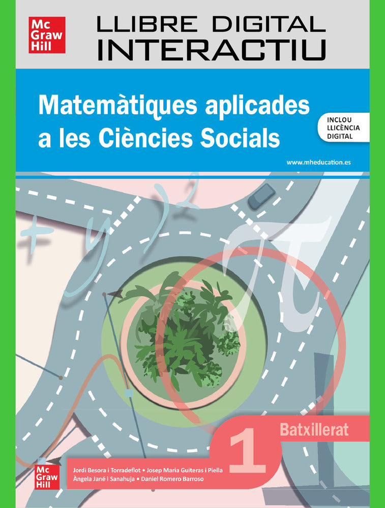 Llibre digital interactiu Matemàtiques aplicades a les Ciències Socials 1r Batxillerat