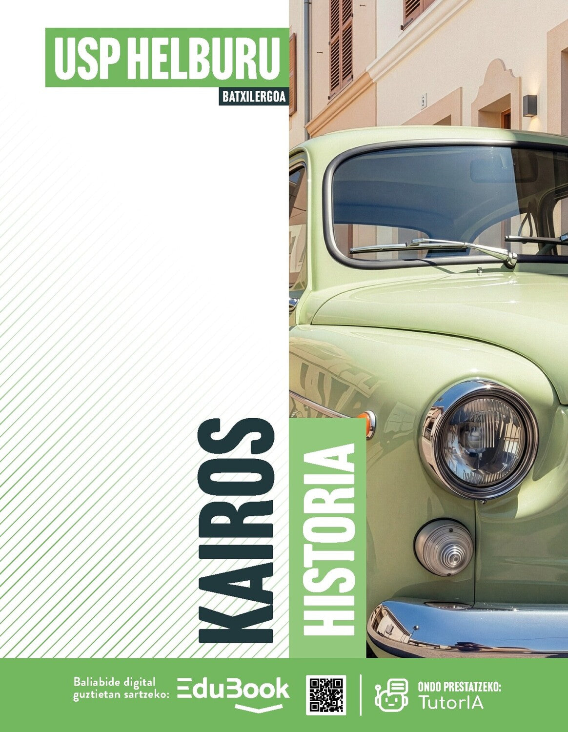 Kairos. Historia 2. Navarra. Objetivo Pau. Euskera  (LC+CA+Libreta)