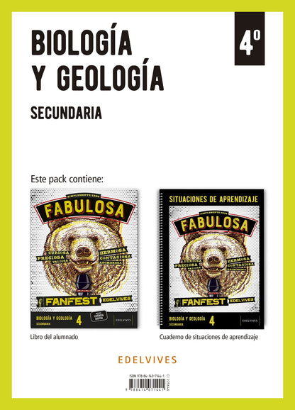 Proyecto: FanFest. Biología y Geología 4 Secundaria. Libro del alumnado + Cuaderno