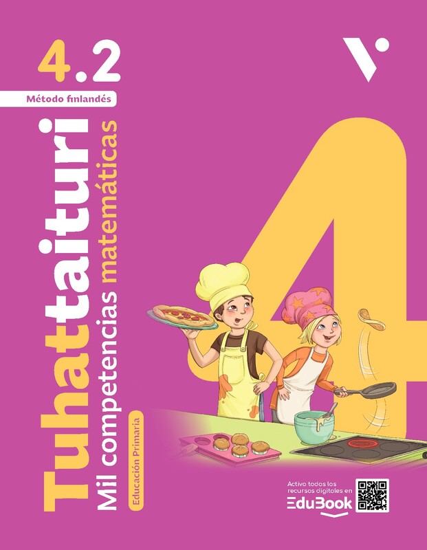 Tuhattaituri 4.2. Matemáticas. Libro+ Fichas. NE