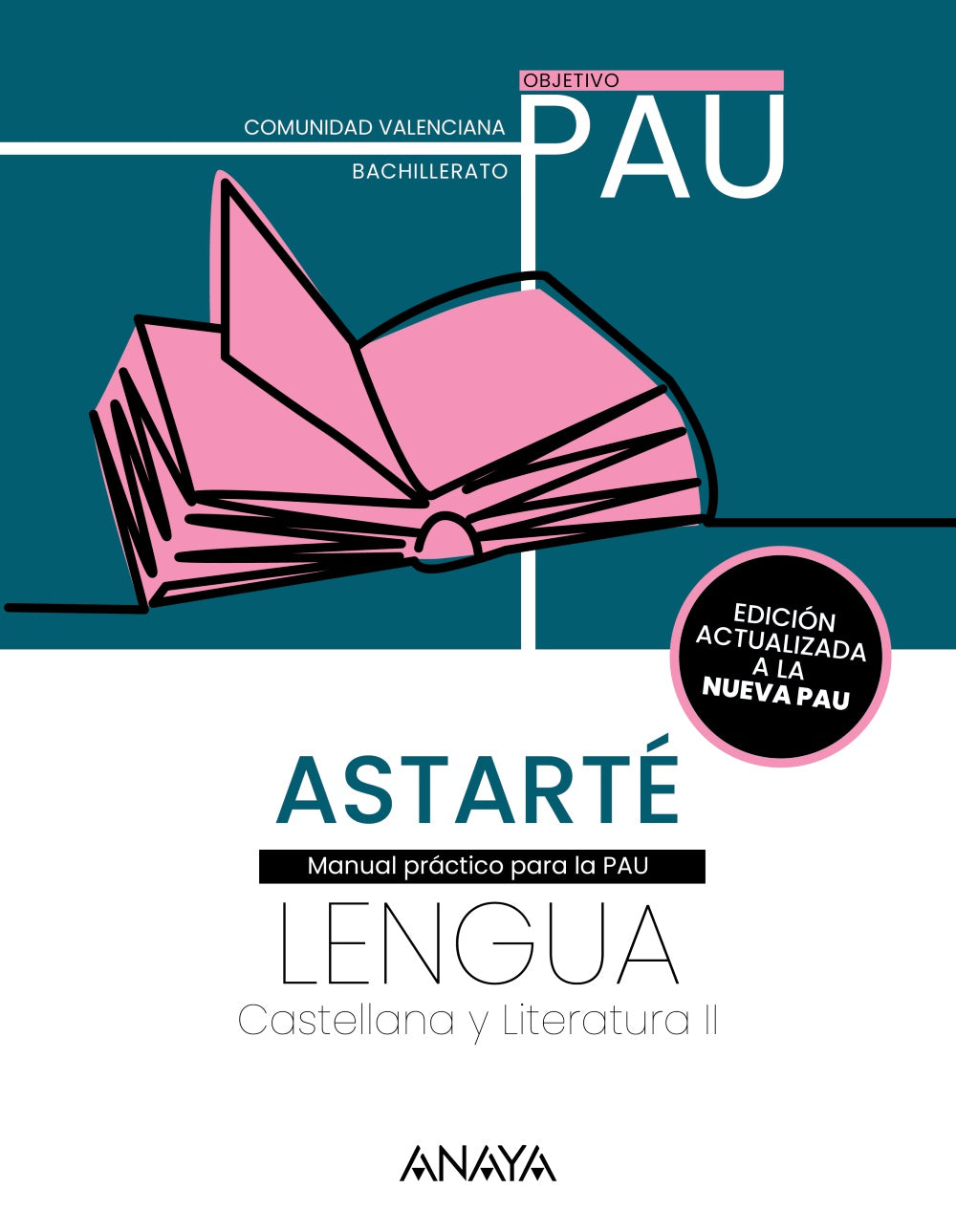 Astarté. Comunidad Valenciana. 2026. Lengua castellana y Literatura II. PAU
