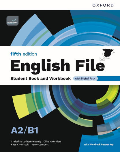English File 5th Edition A2/B1. Student's Book and Workbook and digital with Key Pack (9780194145510)