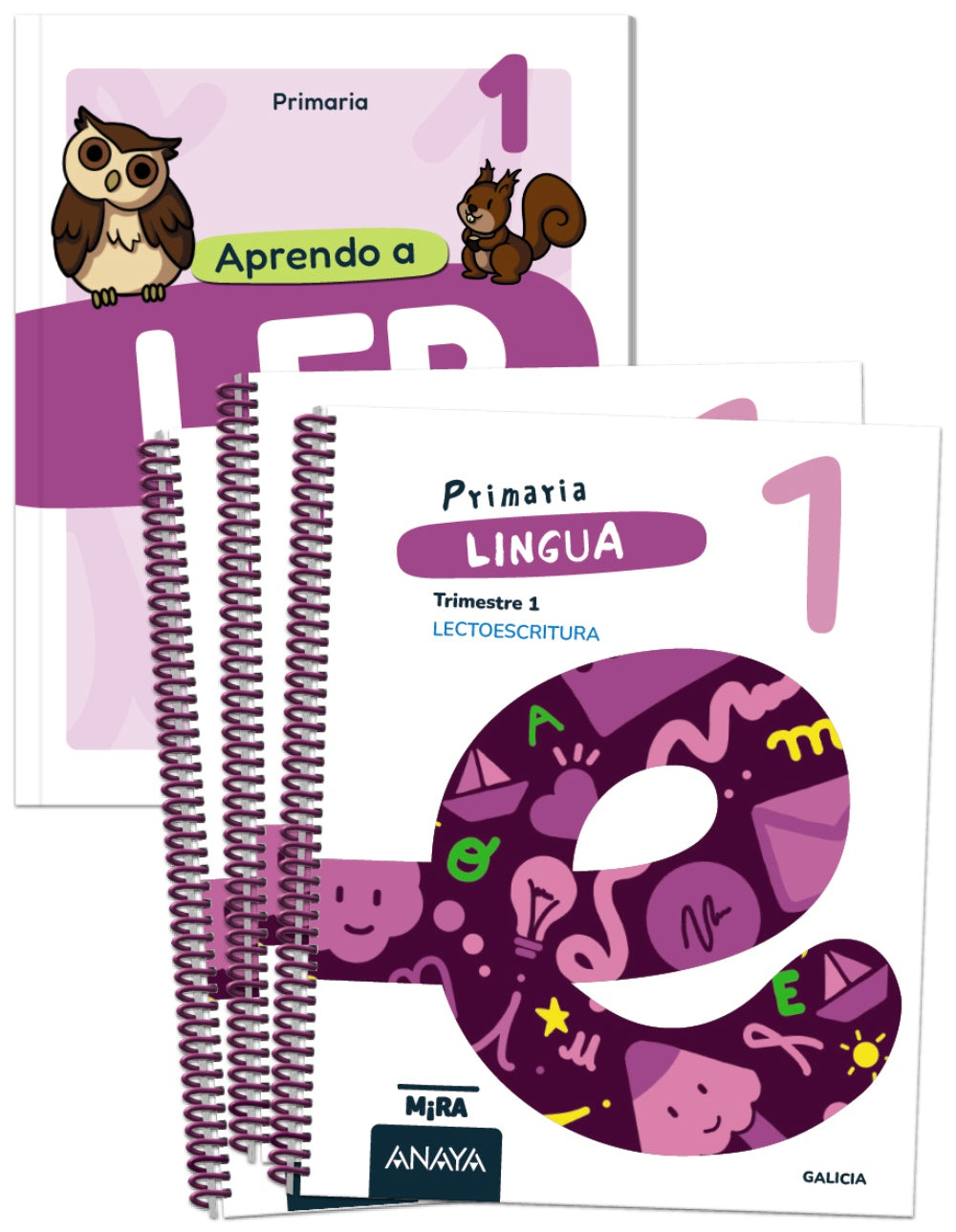 Lingua 1. + Lingua 1. Aprendo a ler