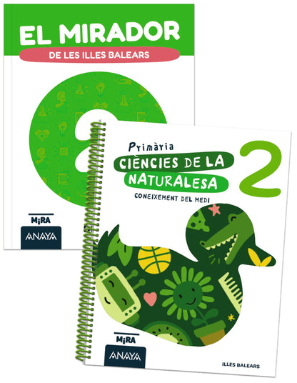 Coneixement del medi. Ciències de la naturalesa 2 + El mirador de Illes Balears