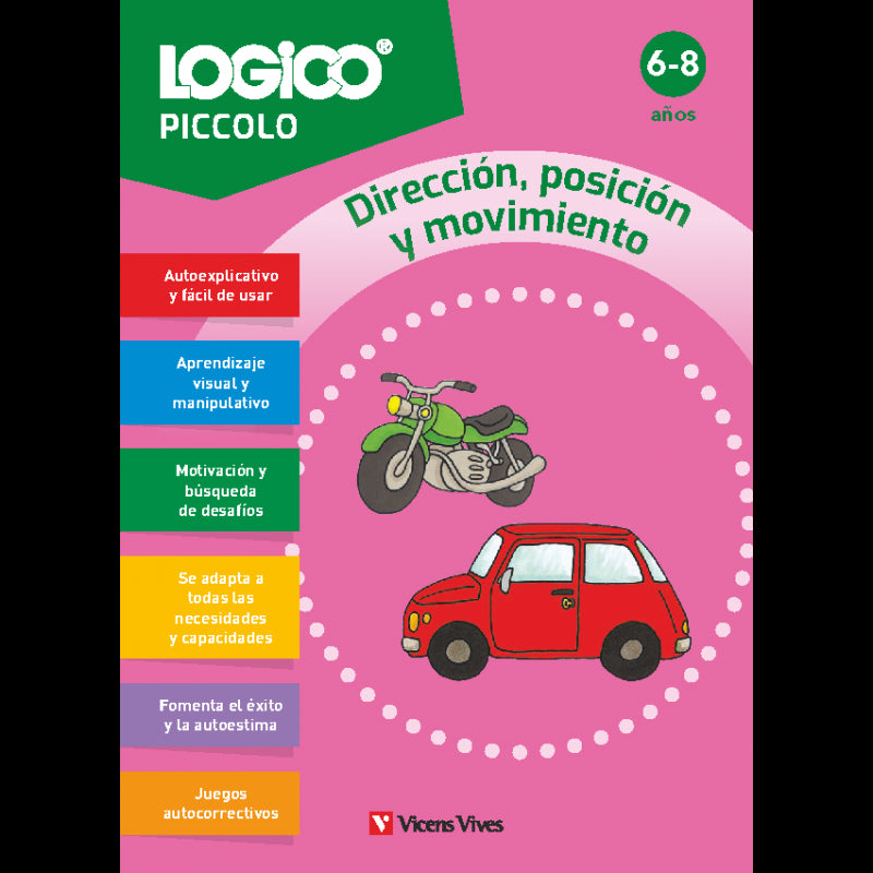 Logico Piccolo. Dirección, posición y movimiento (6-8 años)