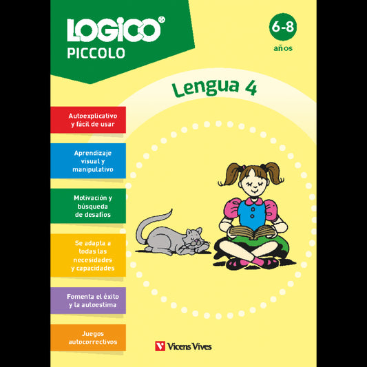 Logico Piccolo. Lengua 4. (6-8 años) 16 fichas