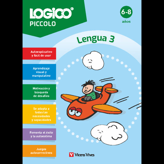 Logico Piccolo. Lengua 3. (6-8 años) 16 fichas
