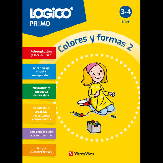 Logico Primo. Colores y formas 2 (3-4 años)