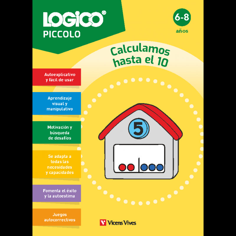 Logico Piccolo. Calculamos hasta el 10. (6-8 años)