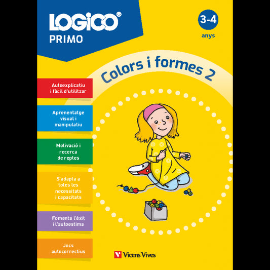 Logico Primo. Colors i formes 2 (3-4 anys)