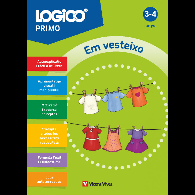 Logico Primo. Em vesteixo (3-4 anys) 16 fitxes