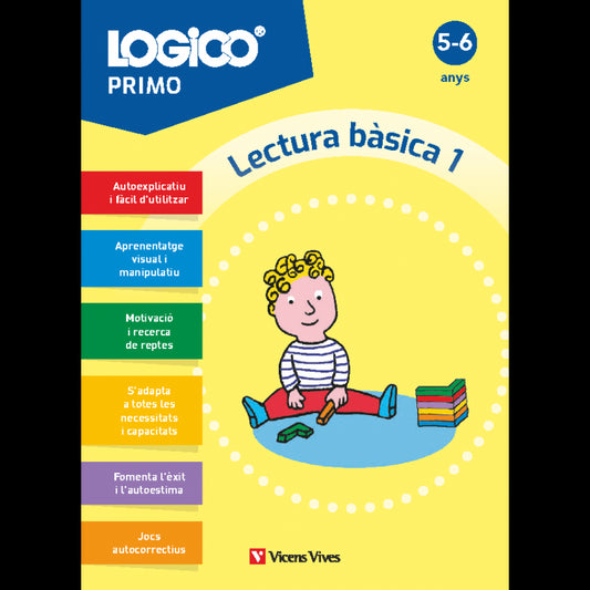 Logico Primo. Lectura bàsica 1 (5-6 anys) 16 fitxes