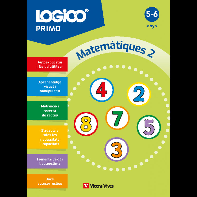 Logico Primo. Matemàtiques 2 (5-6 anys)
