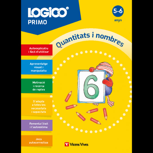 Logico Primo. Quantitats i nombres (5-6 anys)