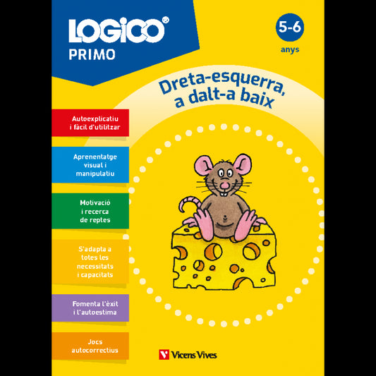 Logico Primo. Dreta-esquerra, a dalt-a baix (5-6 anys)