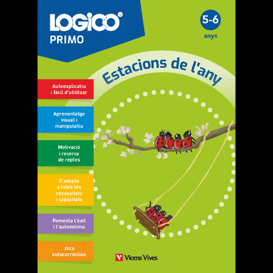 Logico Primo. Estacions de l'any (5-6 anys) 16 fitxes