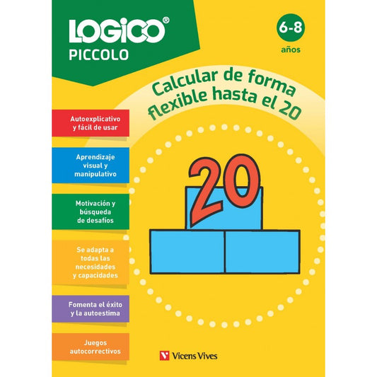 Logico Piccolo.  Calcular de forma flexible hasta el 20.