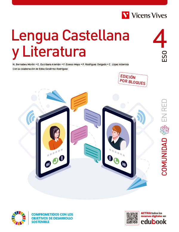 Lengua Castellana y Literatura 4. (Comunidad en Red). Edición por bloques