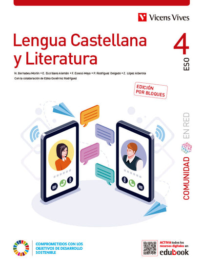 Lengua Castellana y Literatura 4. (Comunidad en Red). Edición por bloques