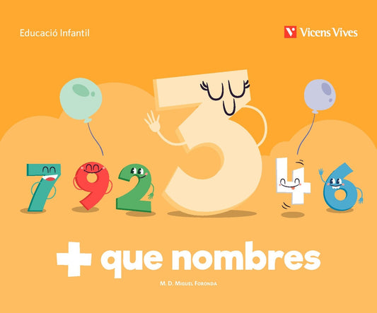 + que nombres. Quadern 3
