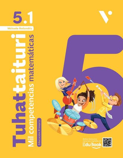 Tuhattaituri 5.1. Matemáticas. Libro+ Fichas. NE