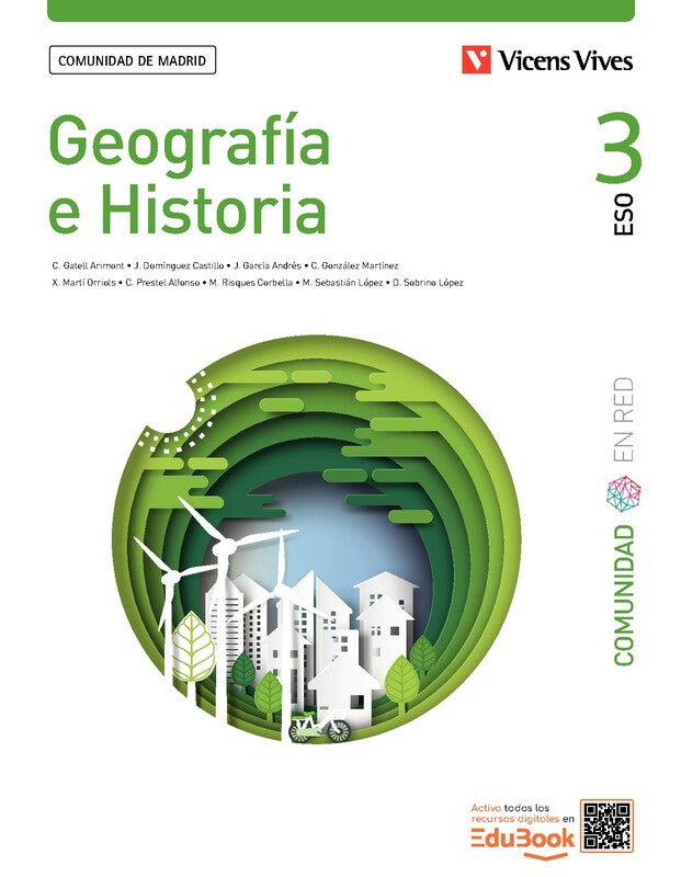 Geografía e Historia 3. Comunidad de Madrid (CeR). Nueva Edición