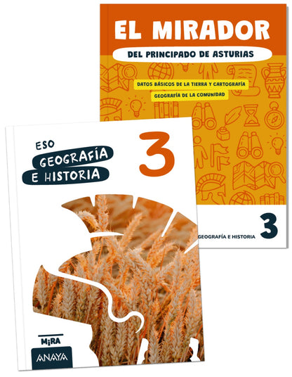 Geografía e Historia 3 + El mirador del Principado de Asturias