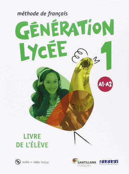GENERATION LYCEE A1/A2 1º BACHILLERATO ELEVE +CD +DVD