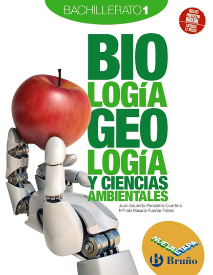 BIOLOGÍA, GEOLOGÍA Y CIENCIAS AMBIENTALES 1º BACHILLERATO NUEVA ETAPA BRUÑO