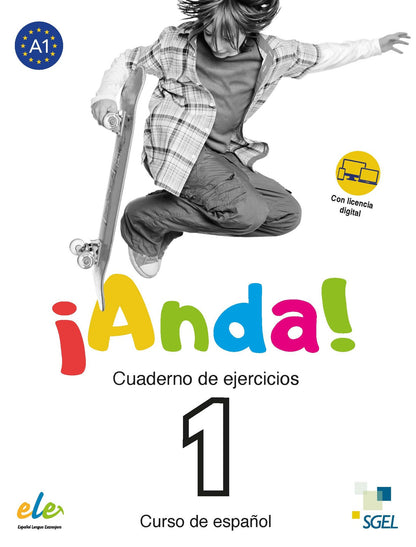 ¡Anda! 1 Cuaderno de ejercicios + licencia digital