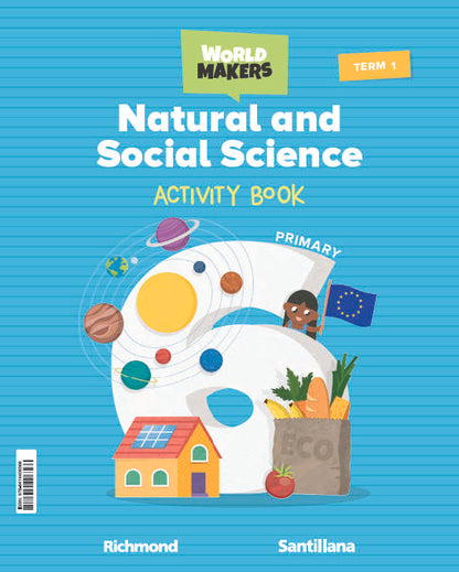 NATURAL & SOCIAL SCIENCE 6 PRIMARY ACTIVITY BOOK WORLD MAKERS