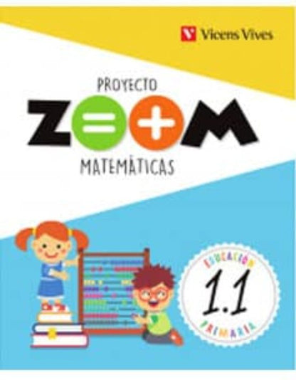 MATEMATICAS 1º EDUCACION PRIMARIA PROYECTO ZOOM + CUAD BIENVENIDA + KIT MATERIAL CASTELLANO ED 2018