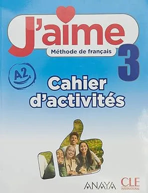 eso 3 - j'aime cahier