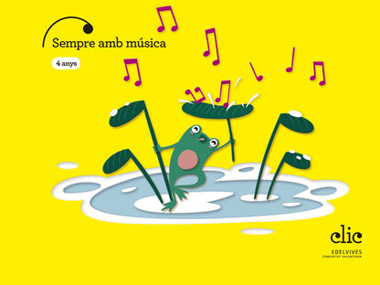 Projecte Clic - 4 anys : Sempre amb música