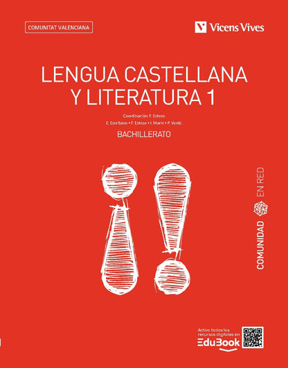 Lengua castellana y Literatura 1. Comunitat Valenciana (CeR)