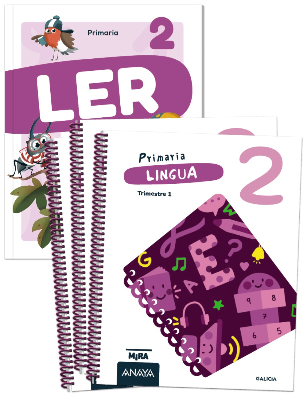 Lingua 2. + Lingua 2. Ler. Cousas nosas