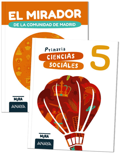 Ciencias Sociales 5 + El mirador de la Comunidad de Madrid