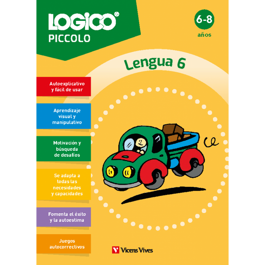 Logico Piccolo. Lengua 6. (6-8 años) 16 fichas