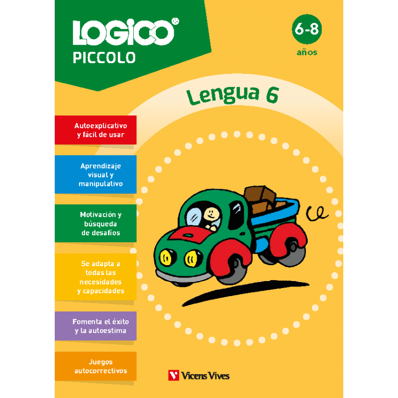 Logico Piccolo. Lengua 6. (6-8 años) 16 fichas