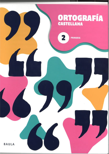 Cuaderno de Ortografía castellana 2 Primaria